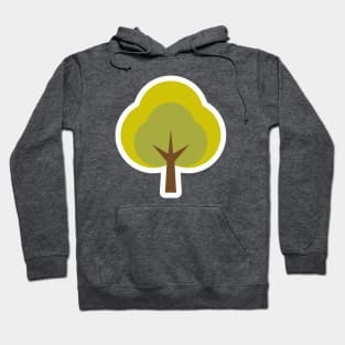 Green tree plant t-shirt Hoodie